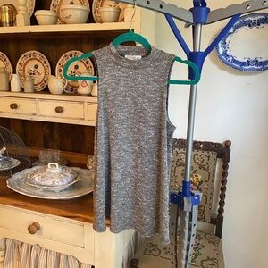 Gray Love Fire swing sleeveless tank Size Small